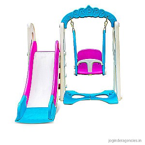  2-IN-1 SWING & SLIDE COMBO FOR KIDS (2years above) – Indoor/Outdoor