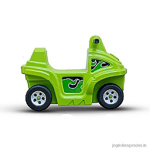  Coaster Car l ATV Style Push Ride On Toy Car For Toddler 2-4 Age Kids (Green Colour)