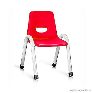  CUTE CHAIR BIG (14 INCH) RED / IVORY WHITE