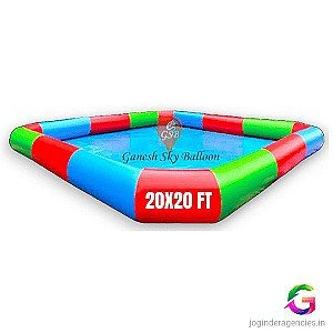 Inflatable Water Pool for Amusement Park 20×20 Feet