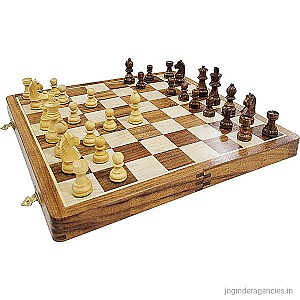 BG 211 16'' Wooden Professional Folding Self Storage Chess