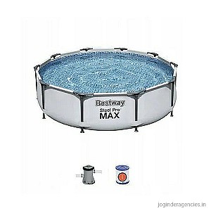 Bestway 10Ft. Round Max Frame Pool with Filter (SP 763)