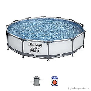 Bestway SP 764 12 Feet Round Max Frame Pool With Filter