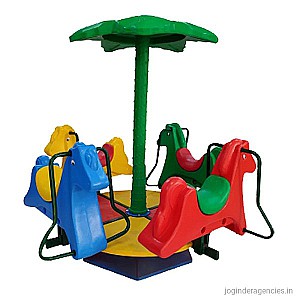 PE 222 Horse Merry Go Round With Umbrella