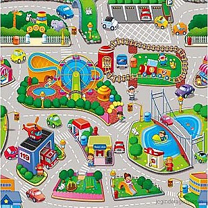 Printed Eva City Mat