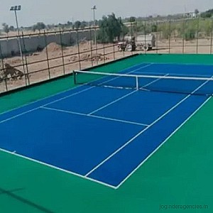 Synthetic Tennis Court