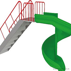 7 Step Spiral Slide