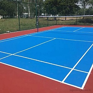 Synthetic Badminton Court