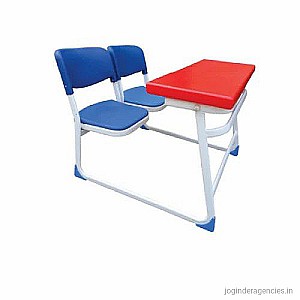 Combined Metal Desk with Chair