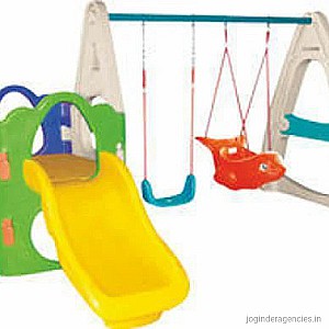 Outdoor Play Combo With Swing and Slide
