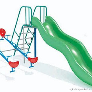 Twin See Saw Slide