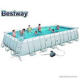 Bestway The Power Steel Rectangular Frame Pool