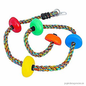 Climbing Rope With Plastic Knot (Full Multicolour) (SCA 309 RB)
