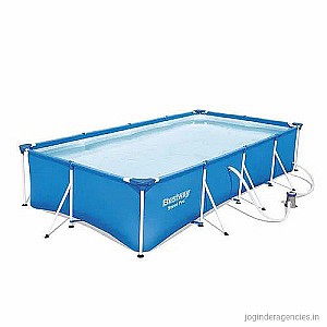 SP 762 Bestway 13 Feet Rectangular Above Ground Steel Pro Swimming Pool