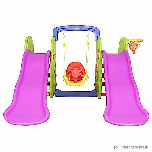 Elephant Wave Double slide With Swing