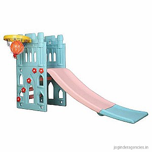 Plastic Fort Structure Slide for kids .